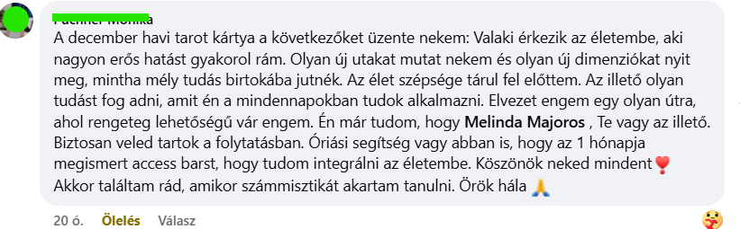 visszajelzés-Mónika